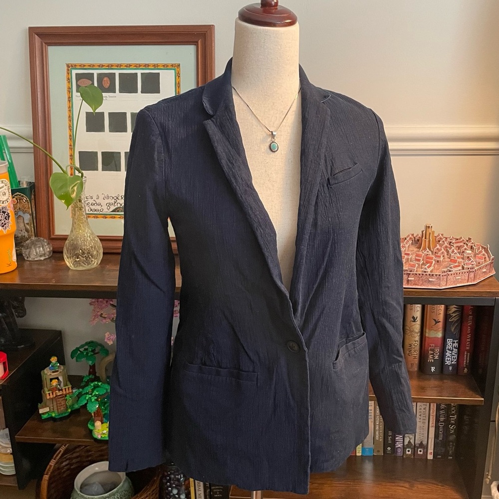 GAP linen blend blazer